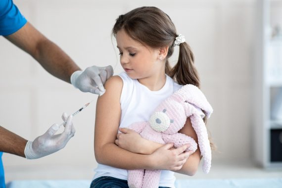 All childhood vaccination uptake falls below 95% target in England