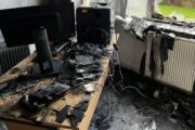 GP tells of ‘heartbreaking’ arson attack and racist graffiti
