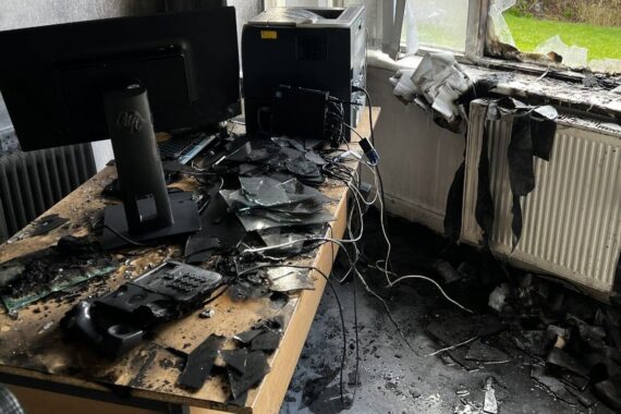 GP practices devastated by ‘abhorrent’ arson attacks and racist graffiti