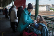 Supporting refugees at the Ukrainian border