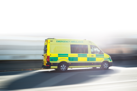A&E attendances and ambulance callouts rose by one fifth in December