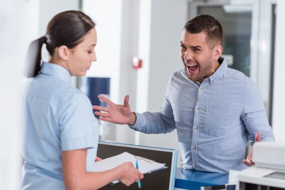 GP practice asks patients to stop making staff cry