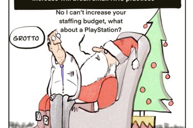 Open surgery: Santa, please can I have a bigger staffing budget?