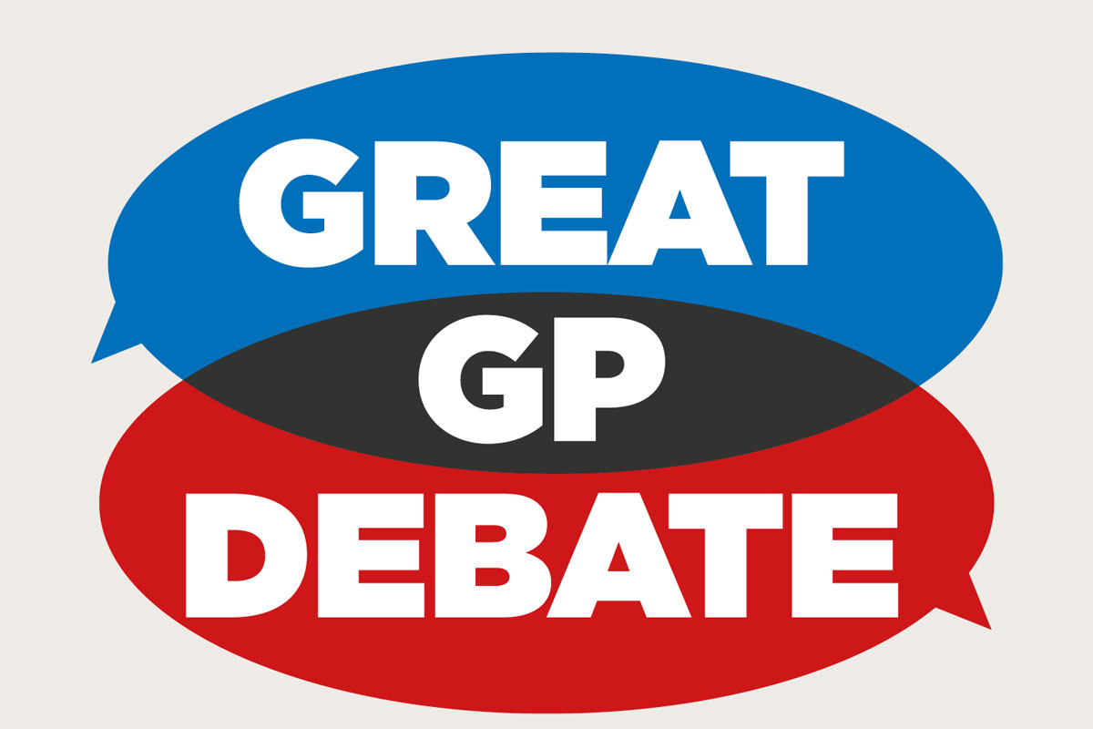 Great GP debate logo