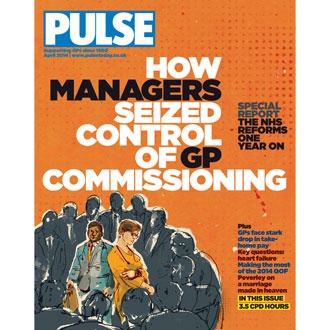 Pulse April issue 2014 cover