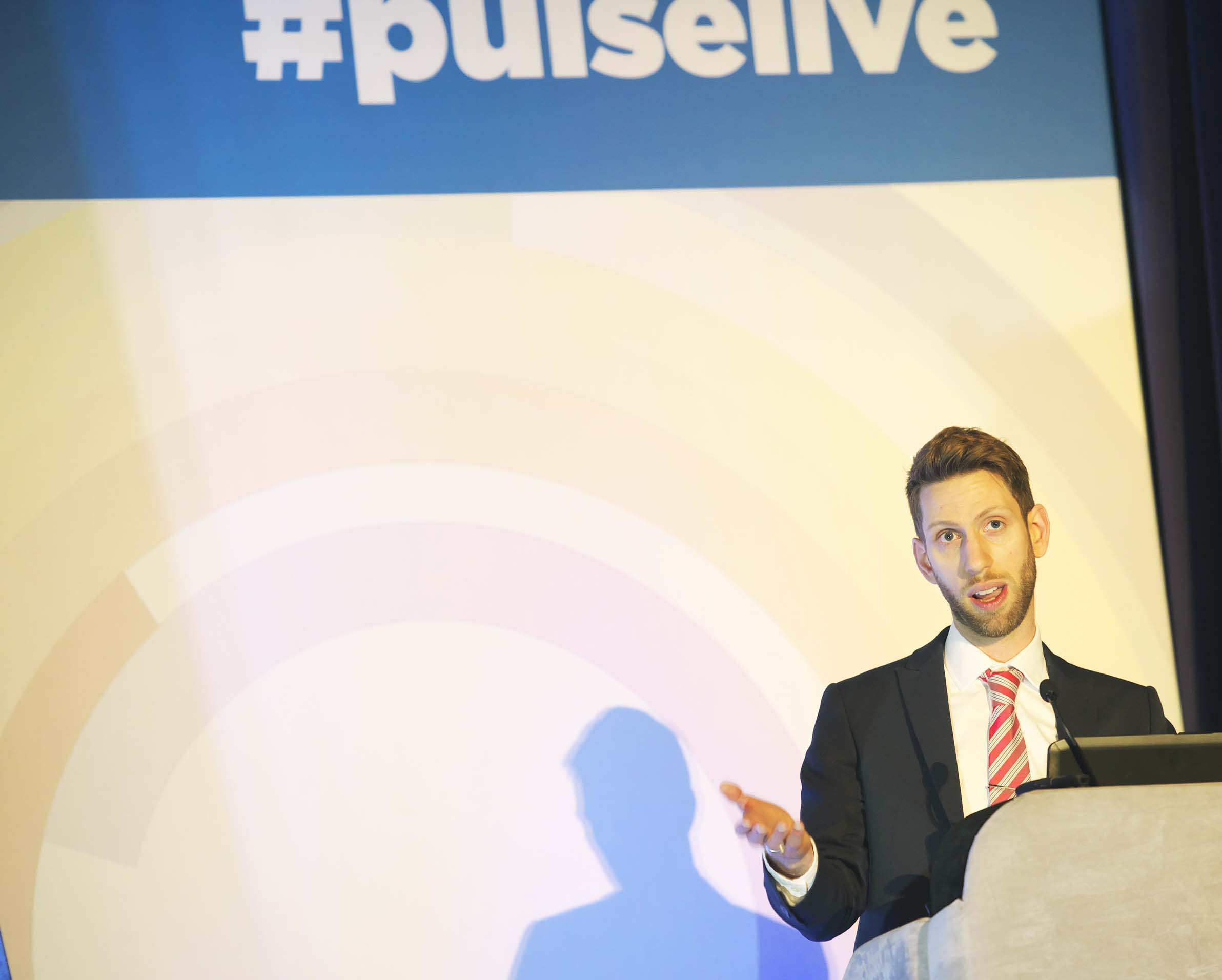 Nigel opening Pulse Live London 2017