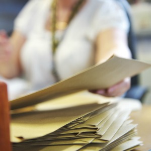 paperwork, patient notes, patient records, envelope - online